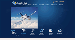 Desktop Screenshot of execjetclub.com